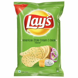 LAYS AMERICAN CRM&ONION CHIPS 78gm